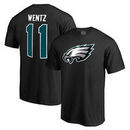 Philadelphia Eagles Carson Wentz NFL Player Pride Name and Number T-Shirt