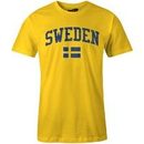 Sweden MyCountry Vintage Jersey T-Shirt (Gold)