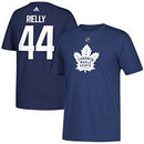 Toronto Maple Leafs Morgan Rielly Adidas NHL Silver Player Name & Number T-Shirt