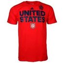 USA Hockey 2016 World Cup Of Hockey Team Font Go To T-Shirt (Red)