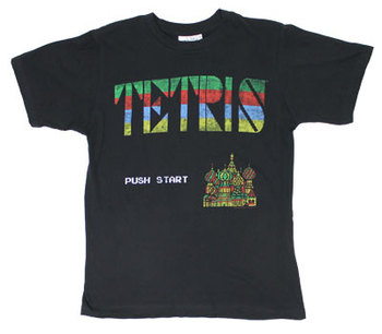 Push Start - Tetris Sheer T-shirt