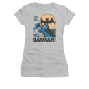 Women's Batman T-shirt with Vintage Look Out Graphic