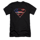 Men's Superman T-Shirt with Super Patriot Graphic