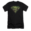 Men's Superman T-Shirt with Camouflage Logo