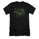 Men's US Army T-Shirt with Faded Army Strong Graphic