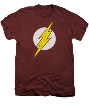 Men's The Flash T-Shirt with Rough Graphic