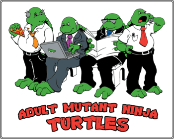 Adult Mutant Ninja Turtles Tshirt