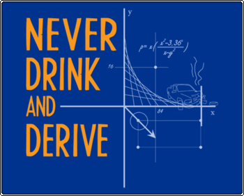 Never Drink and Derive Tee