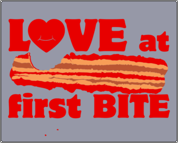 Love At First Bite Tshirt