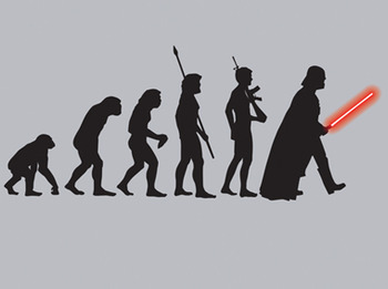 Evolution of Evil t-shirt