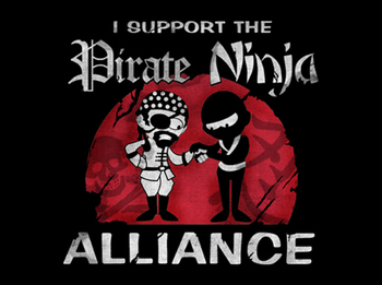 Pirate Ninja Alliance t-shirt