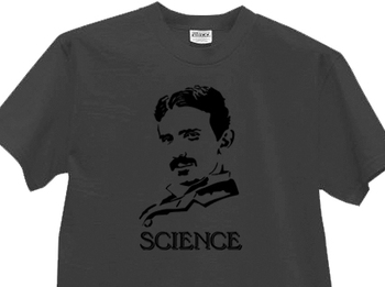 Tesla Science t-shirt