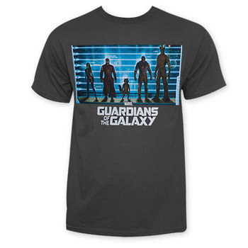 Guardians Of The Galaxy Character Lineup Tee Shirt