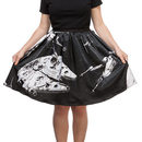 Star Wars Space Collage Skirt - Exclusive - Black