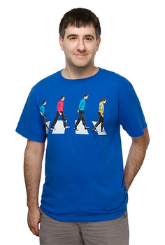 Star Trek Abbey Road  T-Shirt - Exclusive T-Shirt - Royal Blue