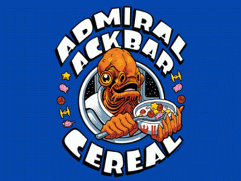 Admiral Ackbar Cereal T-Shirt