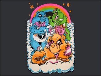 Zombie Care Bears T-Shirt