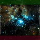 Starfield Galaxy 3'x3' Playmat