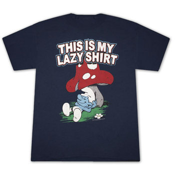 Smurfs This Is My Lazy Shirt