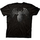 Venom Spider Legs Faded Black T-shirt