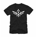 Nintendo Legend of Zelda Triumphant Triforce Black T-Shirt