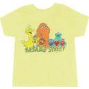 Sesame Street Group Yellow T-shirt