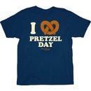 The Office I Heart Love Pretzel Day T-Shirt