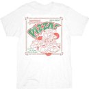 TMNT Pizza Box White Adult T-shirt