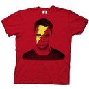 Lightning Bolt Sheldon Red Adult T-shirt