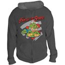 TMNT Fresh from the Sewer Gray Hoodie