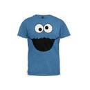 Sesame Street Cookie Monster Face Youth T-shirt