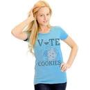 Sesame Street Vote Cookies Cookie Monster T-Shirt