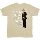 The Office That's What She Said Beige T-Shirt