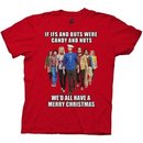 We'd All Have A Merry Christmas Adult T-Shirt