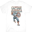 Go Captain White Adult T-shirt