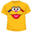 Sesame Street Zoe Head Gold T-shirt