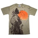 The Hangover Alan Human Tree Dark Khaki T-Shirt