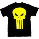 The Punisher Yellow Skull Logo T-shirt