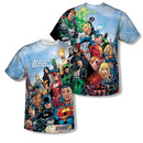 Justice League America Sublimation T-Shirt