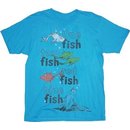 One Fish Two Fish Red Fish Blue Fish T-shirt