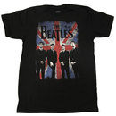 The Beatles Union Jack Distressed T-Shirt Tee