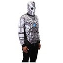Doctor Who Cyberman Cybernetic Humanoid Full Zip Up Hoodie