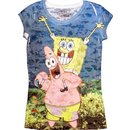 Spongebob SquarePants Underwater Bob With Patrick Sublimation T-shirt