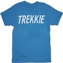 Star Trek Trekkie Turquoise Blue Adult T-Shirt