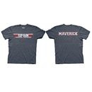 Top Gun Logo and Maverick Name T-Shirt