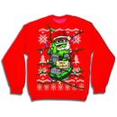 Oscar the Grouch Bah Humbug Ugly Christmas Sweatshirt