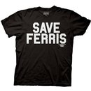 Ferris Bueller's Day Off Save Ferris T-shirt Tee