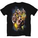 WWE World Wrestling Entertainment In the Heat Adult Black T-shirt