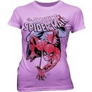 Spider-Man Climb Juniors Lilac T-shirt