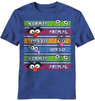 The Muppets Character Stripes T-shirt